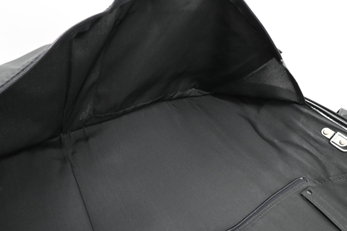 Burberry Garment Bag in Checked Canvas