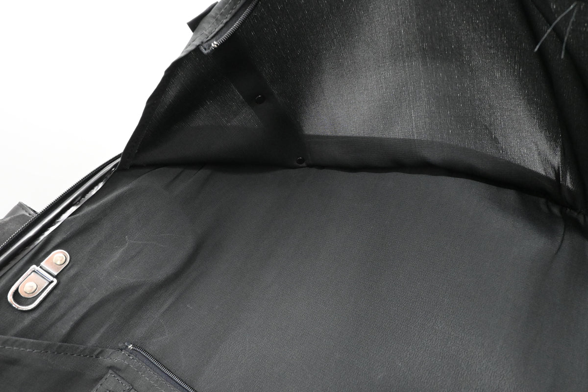 Burberry Garment Bag in Checked Canvas