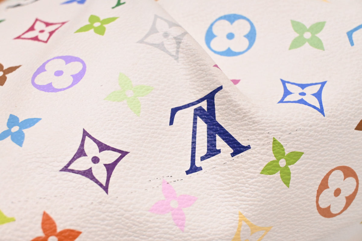 Louis Vuitton Ursula in White Multicolor Monogram Canvas