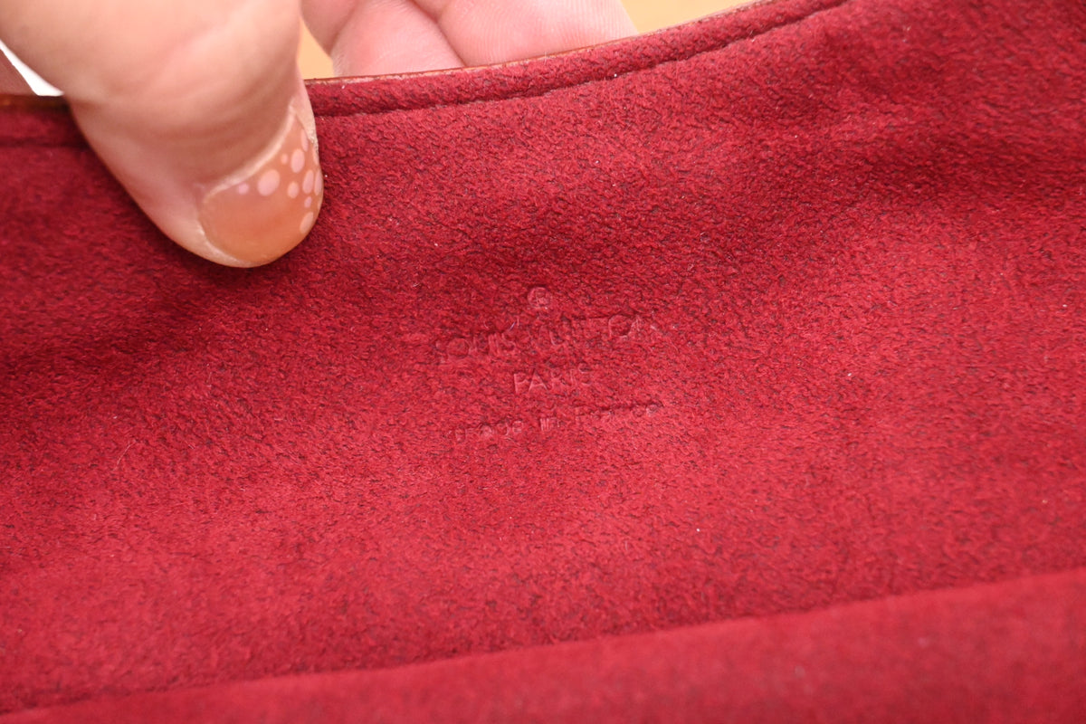 Louis Vuitton Ursula in White Multicolor Monogram Canvas