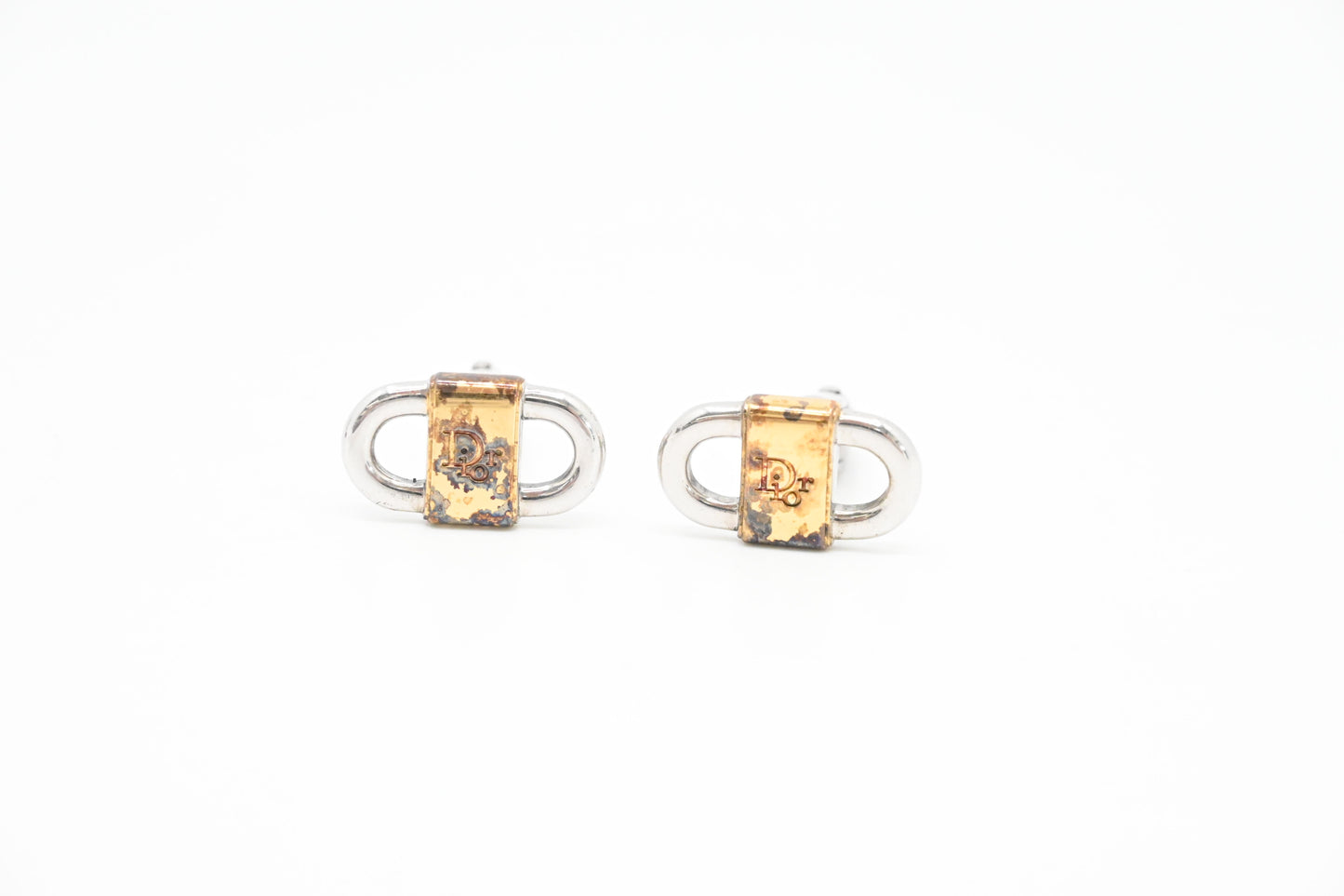 Dior Tie Clip and Cuff Links Set in Sterling Silver