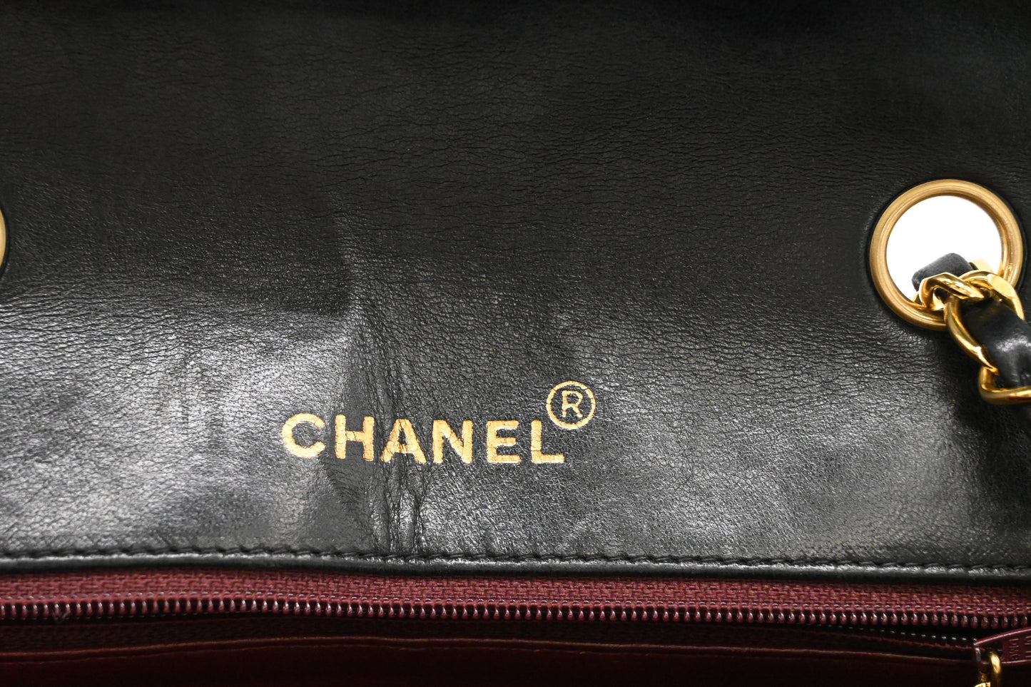 Chanel Diana 22 in Black Matelassé Leather