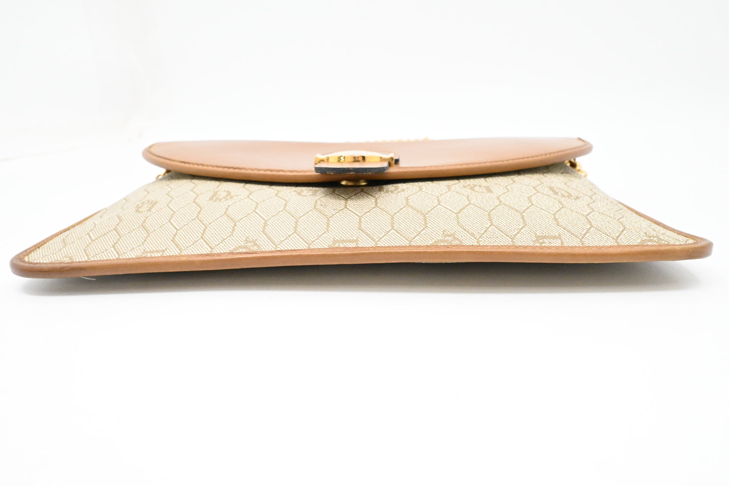 Dior Shoulder Bag in Beige Honeycomb Canvas