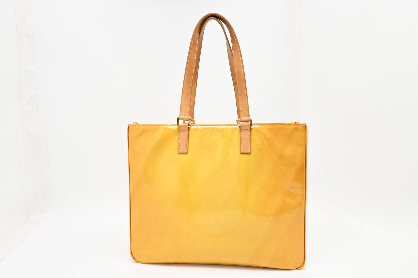 Louis Vuitton Columbus in Yellow Vernis Leather