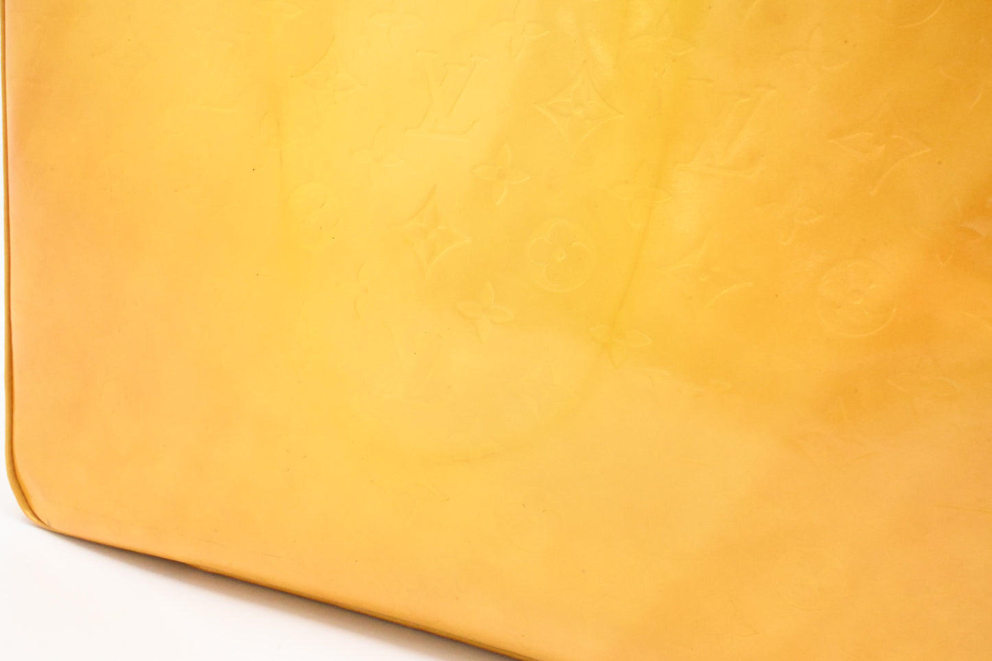 Louis Vuitton Columbus in Yellow Vernis Leather