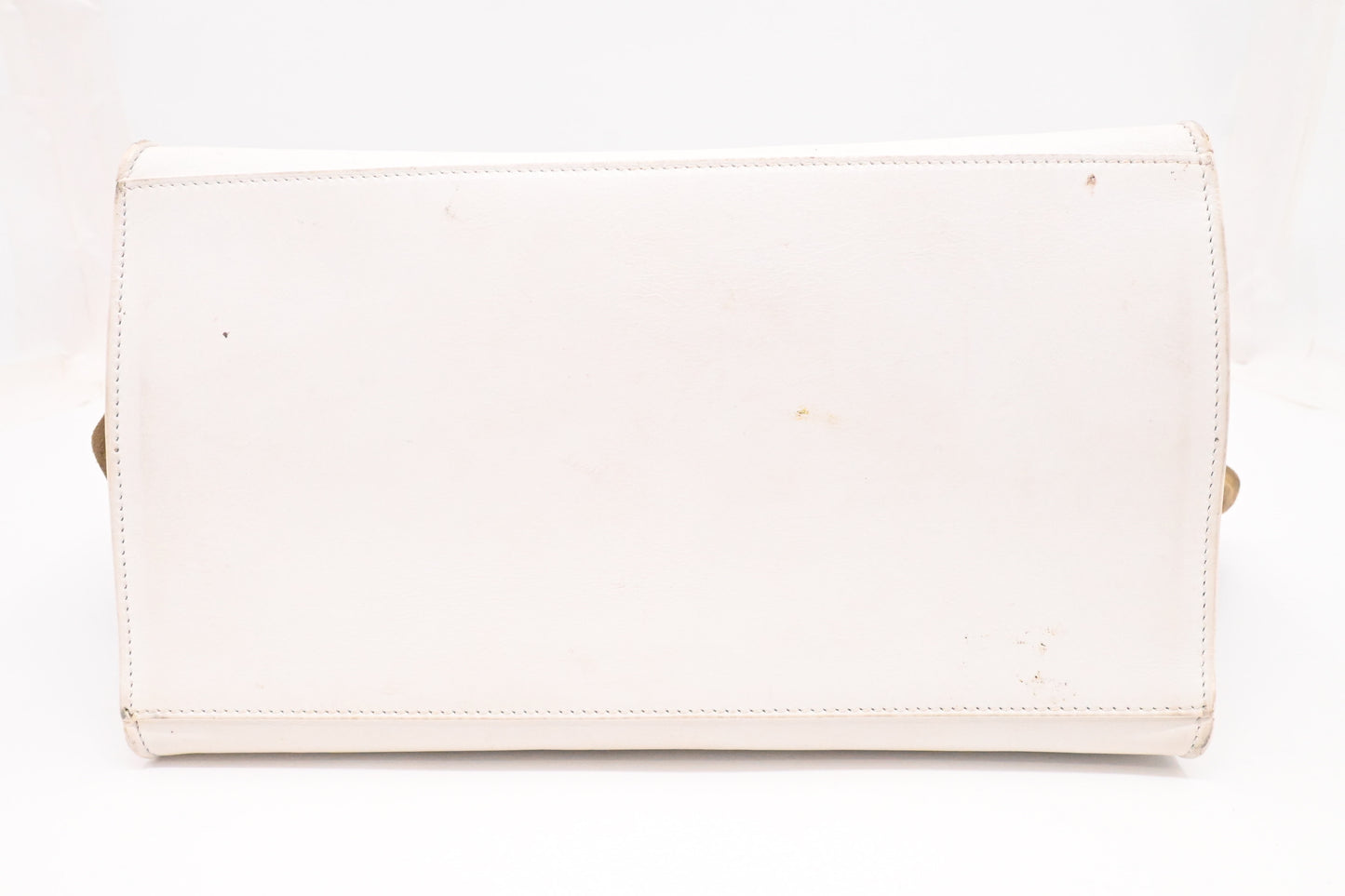 Celine Trapeze 2way Bag in Black, White and Brown Leather