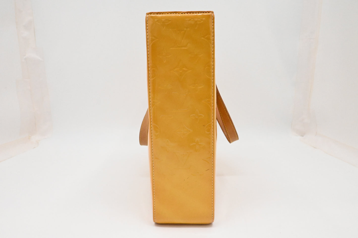 Louis Vuitton Columbus in Yellow Vernis Leather