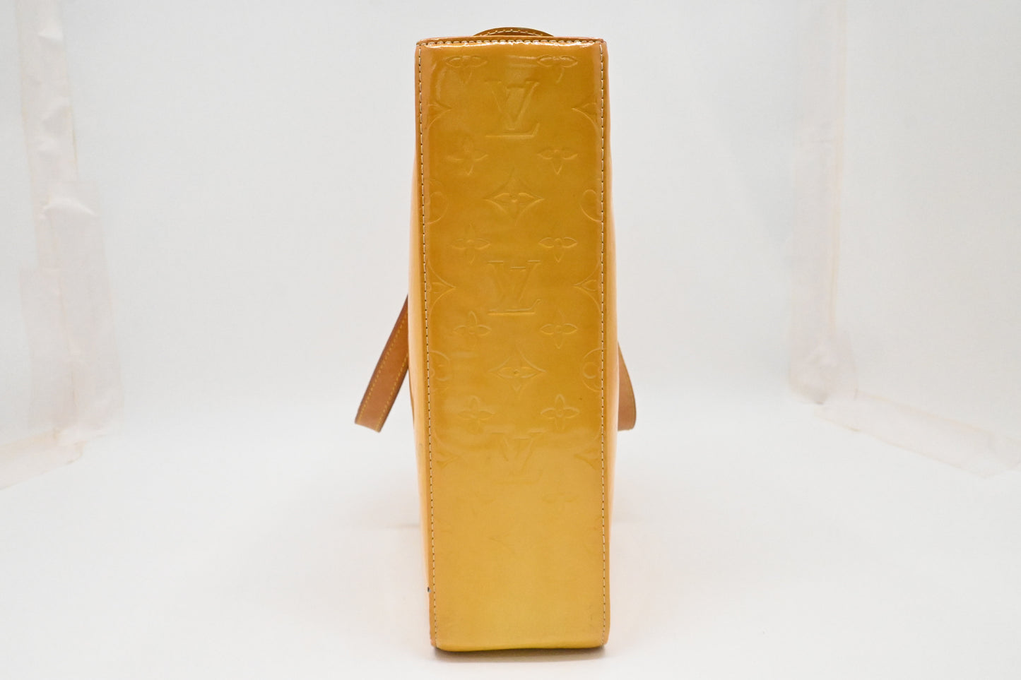Louis Vuitton Columbus in Yellow Vernis Leather