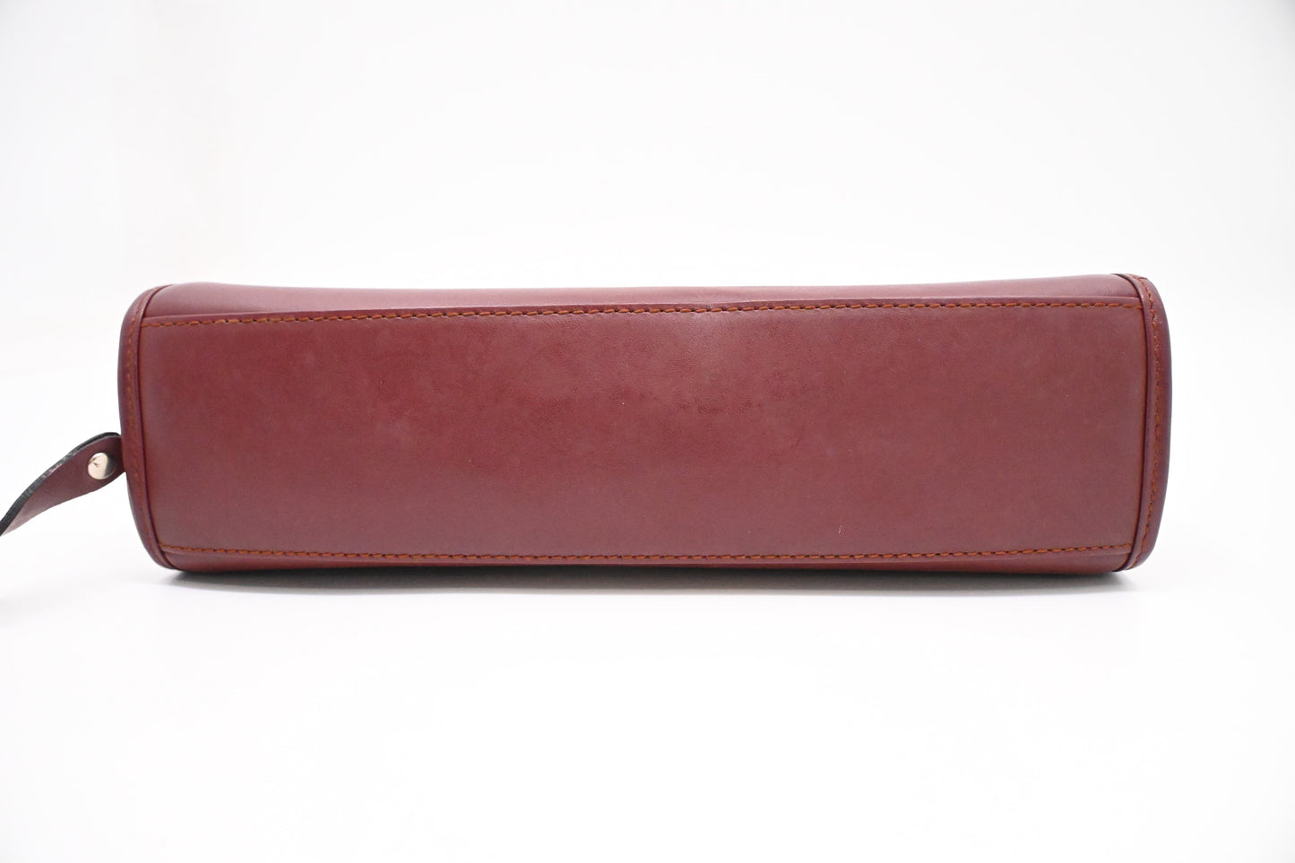 Cartier Toiletry Pouch in Burgundy Leather