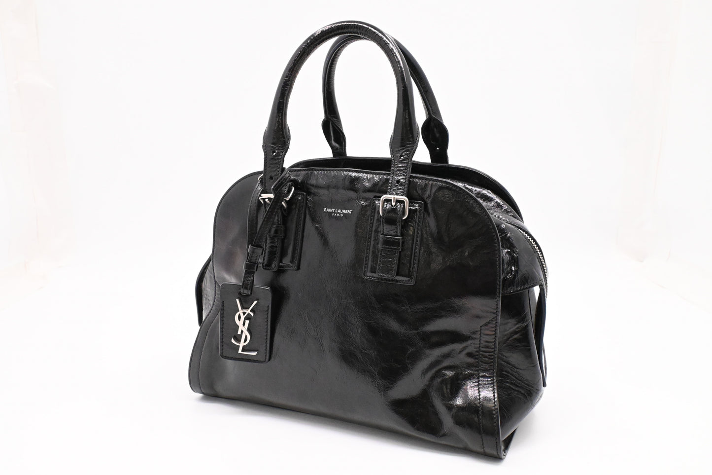 YSL Saint Laurent Handbag in Black Leather