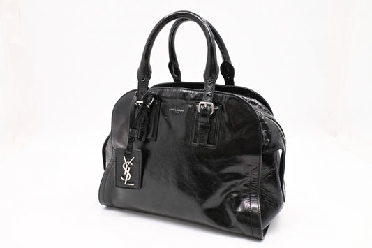 YSL Saint Laurent Handbag in Black Leather