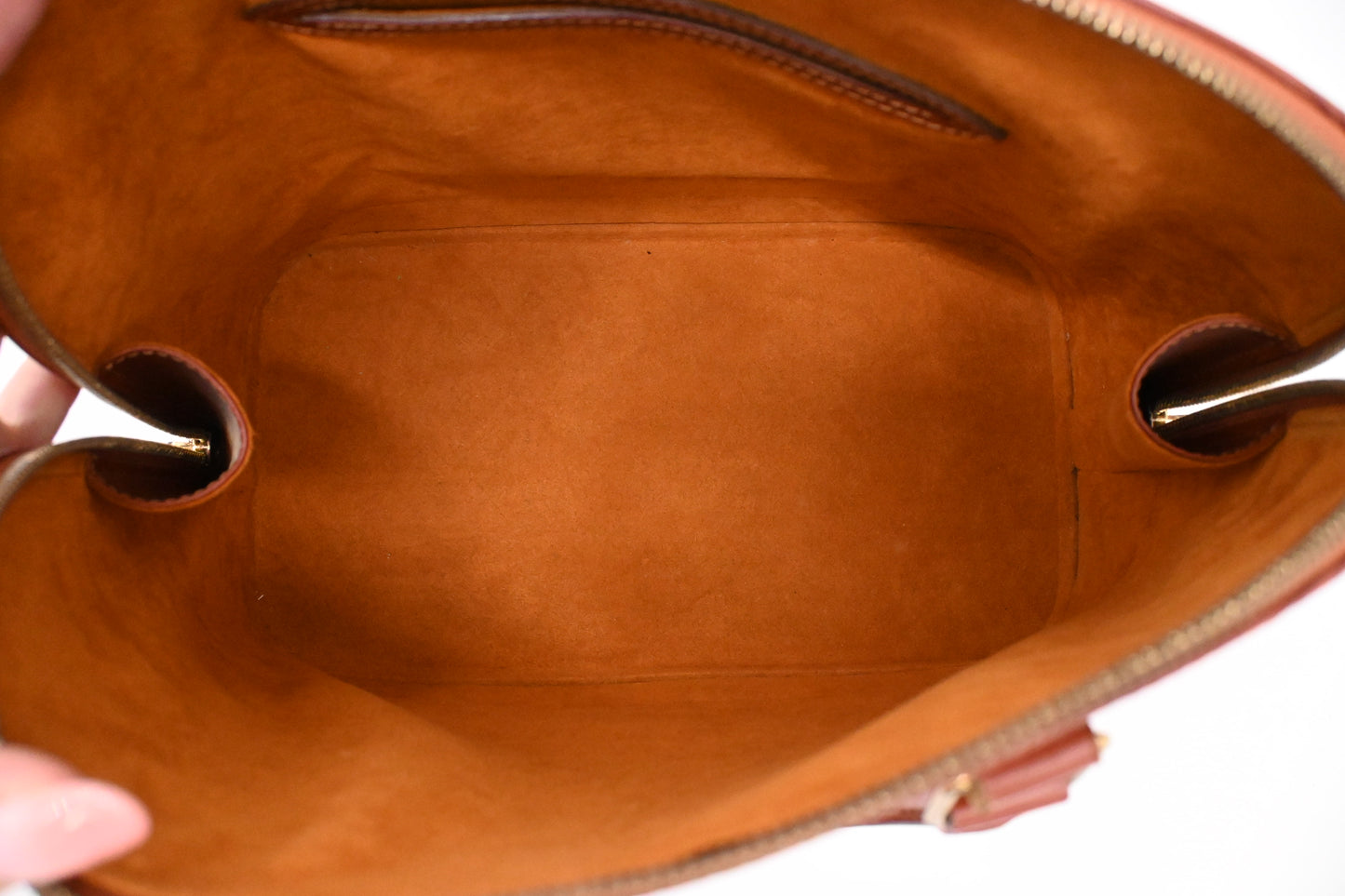 Louis Vuitton Alma PM in Kenyan Fauve Epi Leather