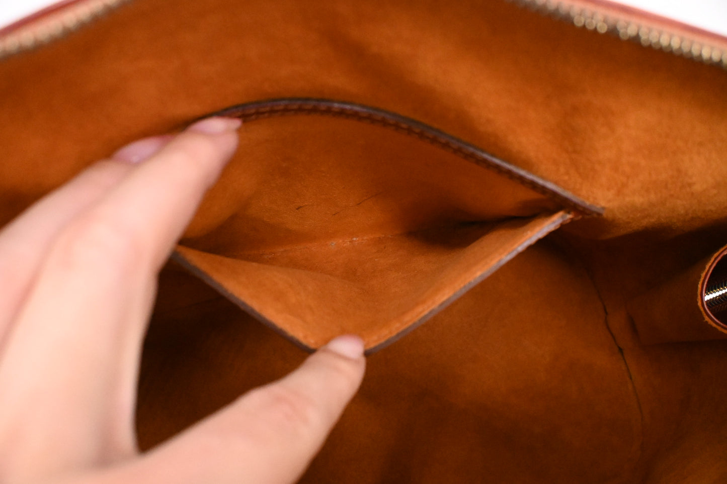 Louis Vuitton Alma PM in Kenyan Fauve Epi Leather