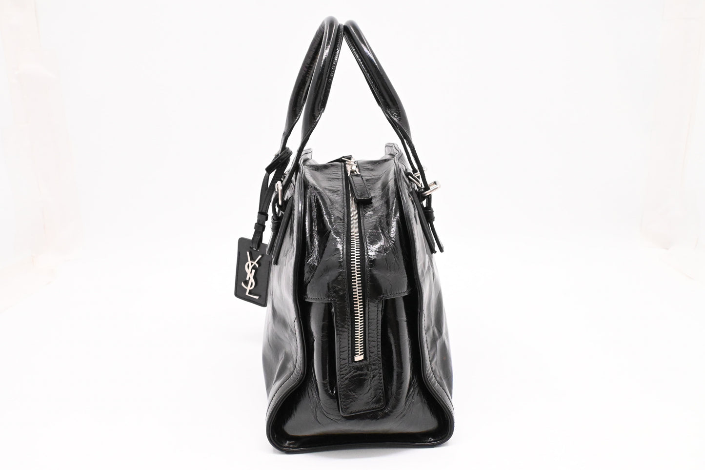 YSL Saint Laurent Handbag in Black Leather