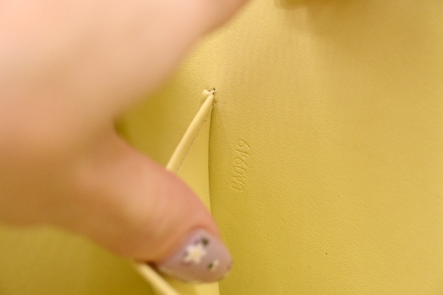 Louis Vuitton Columbus in Yellow Vernis Leather