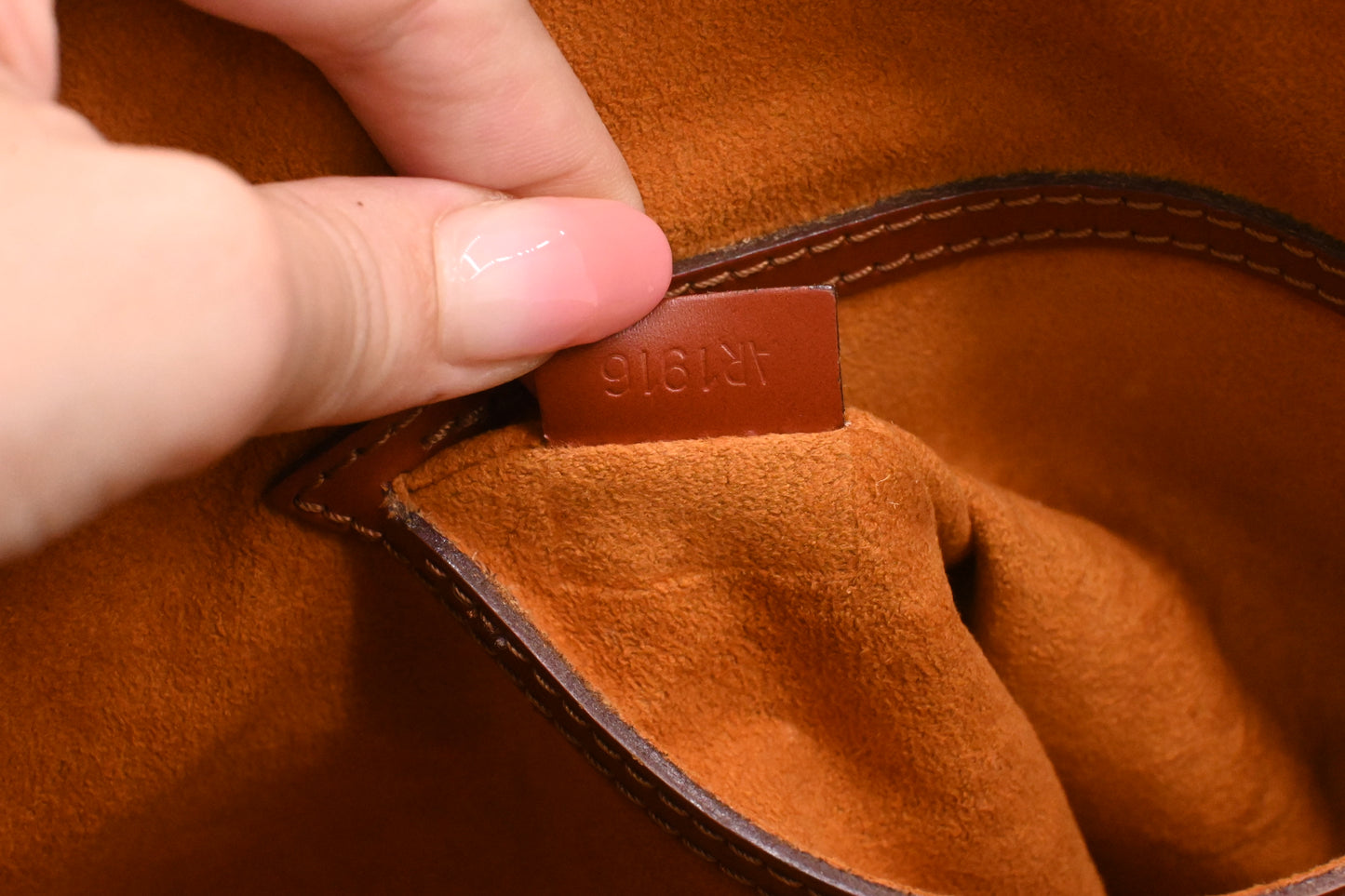 Louis Vuitton Alma PM in Kenyan Fauve Epi Leather