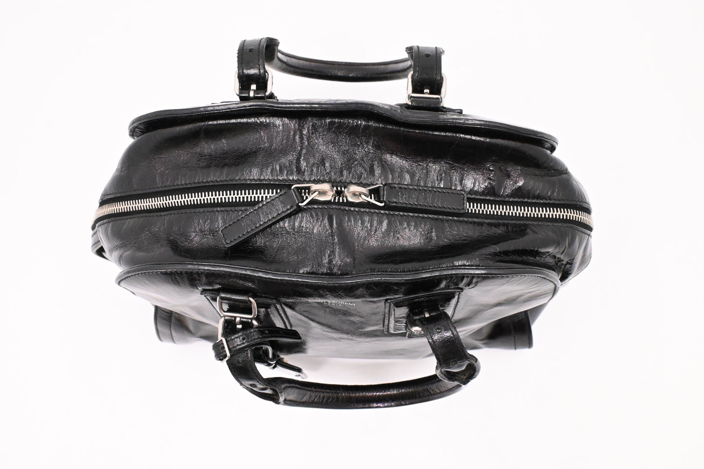 YSL Saint Laurent Handbag in Black Leather