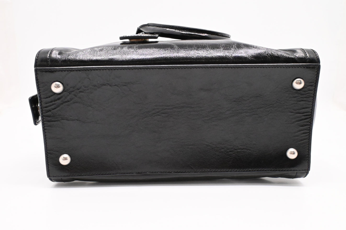 YSL Saint Laurent Handbag in Black Leather