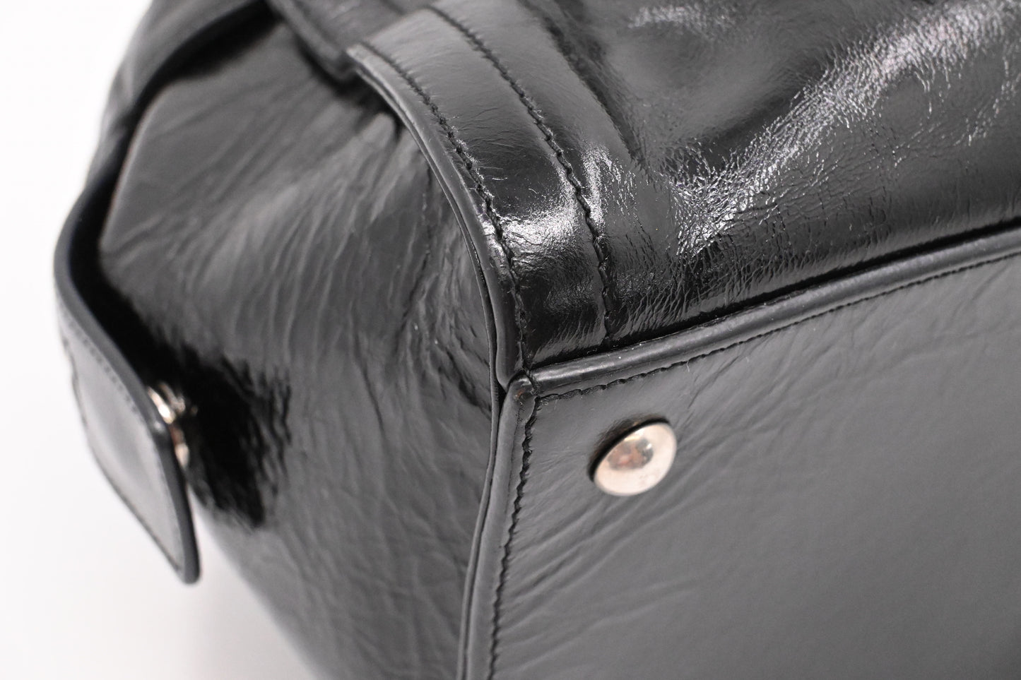 YSL Saint Laurent Handbag in Black Leather