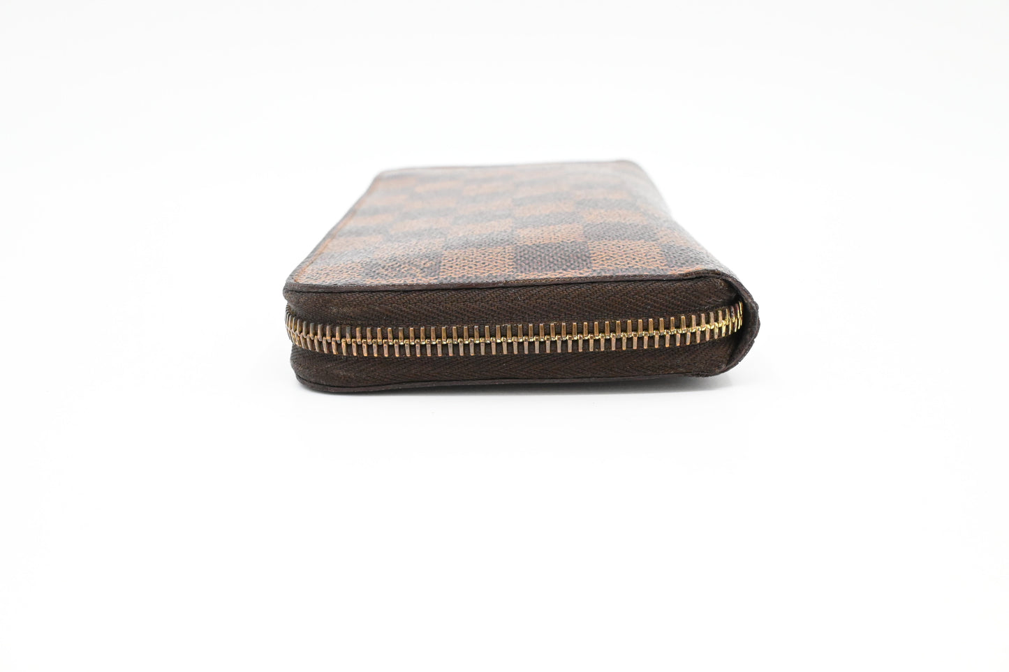 Louis Vuitton Long Zippy Wallet in Damier Ebene Canvas