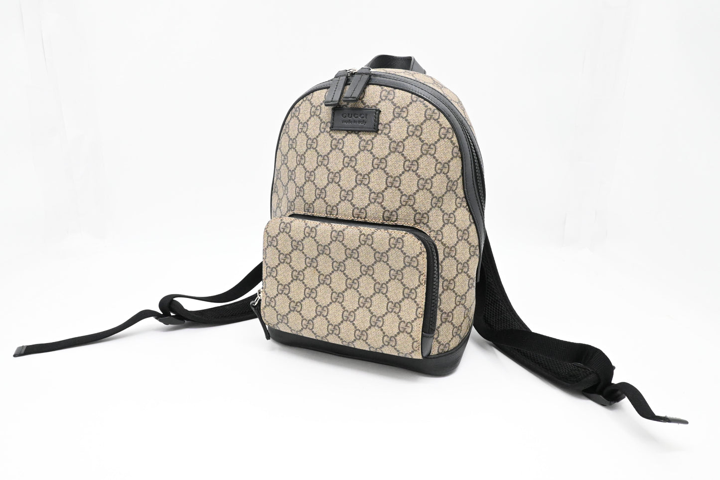 Gucci Small Backpack in GG Supreme Canvas