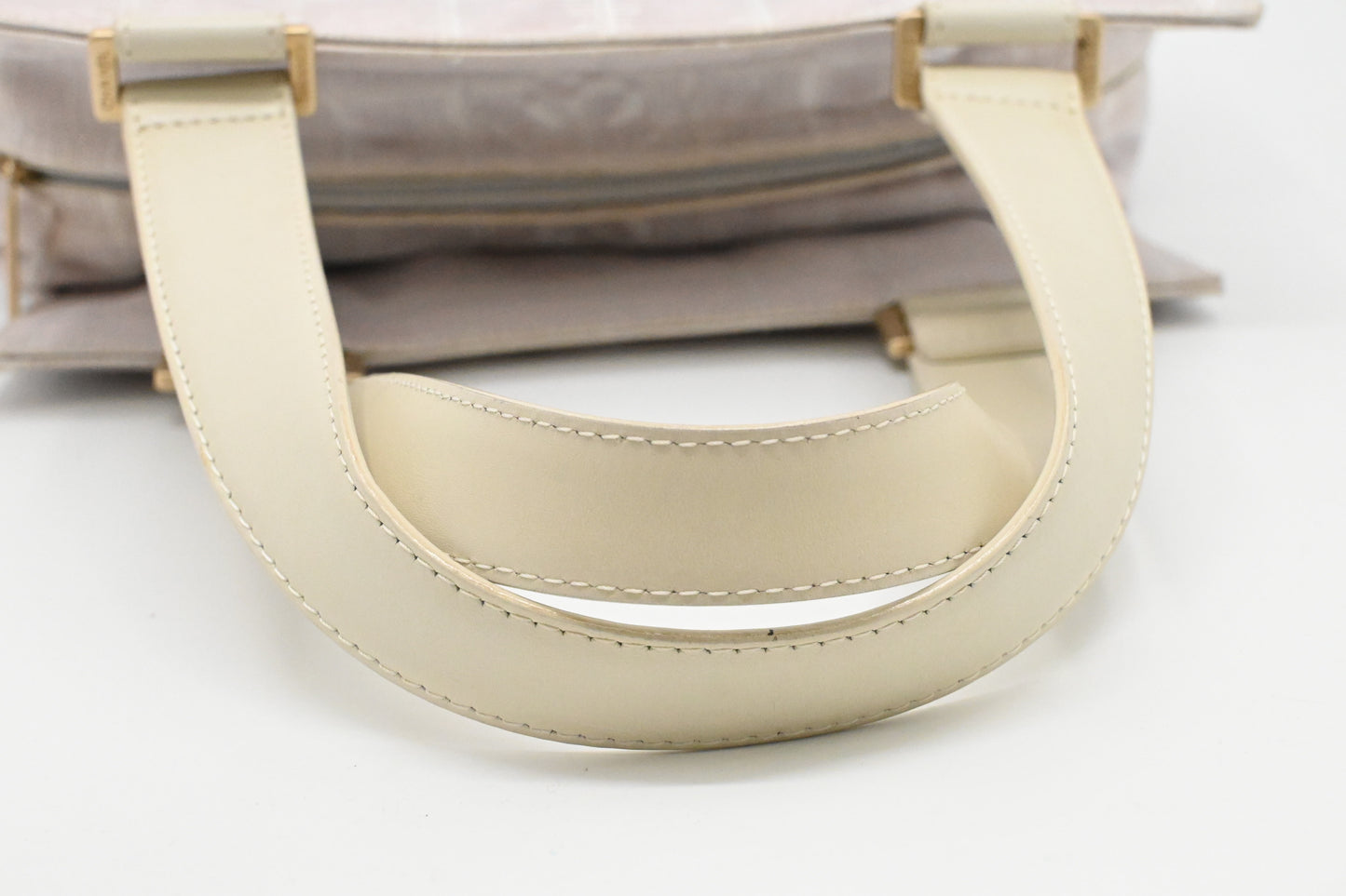 Chanel New Travel Line Shoulder Bag in Lavender Canvas