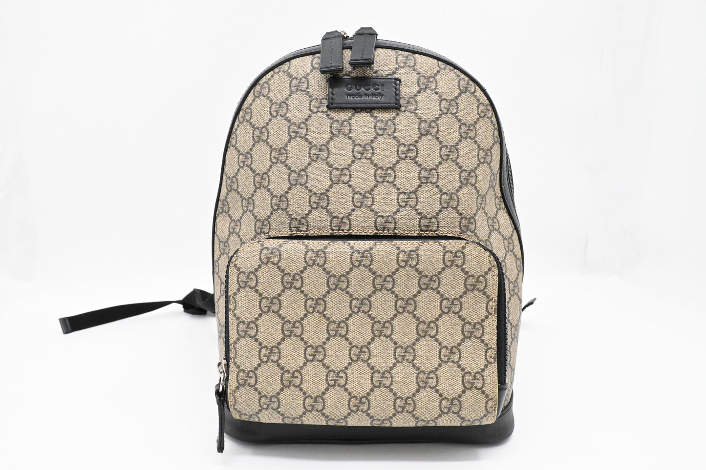 Gucci Small Backpack in GG Supreme Canvas