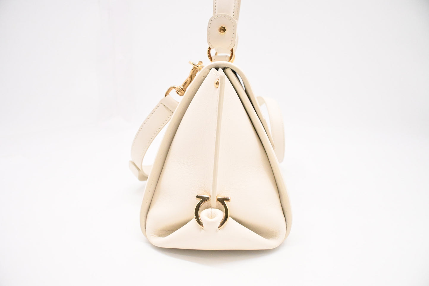 Ferragamo Sophia Bag in White Leather