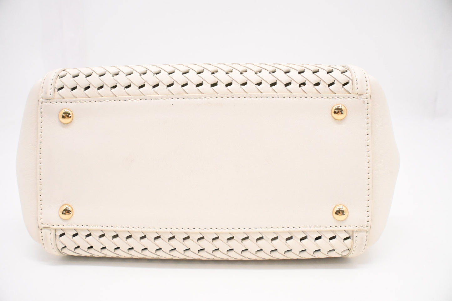 Ferragamo Sophia Bag in White Leather