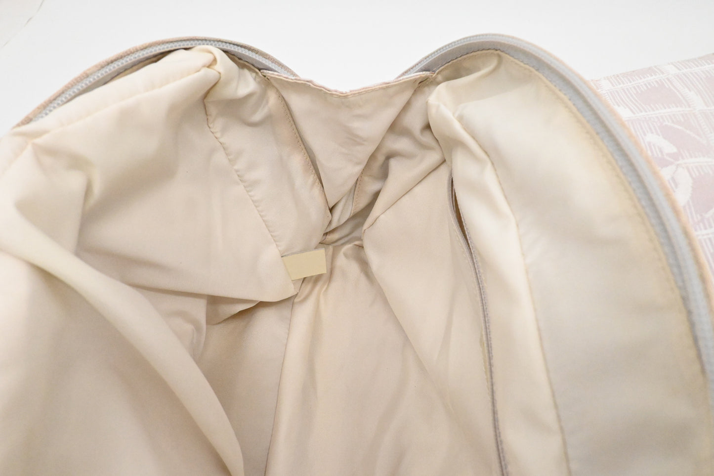 Chanel New Travel Line Shoulder Bag in Lavender Canvas