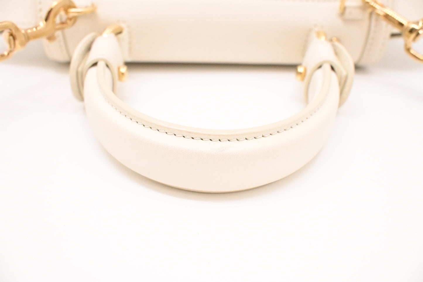 Ferragamo Sophia Bag in White Leather