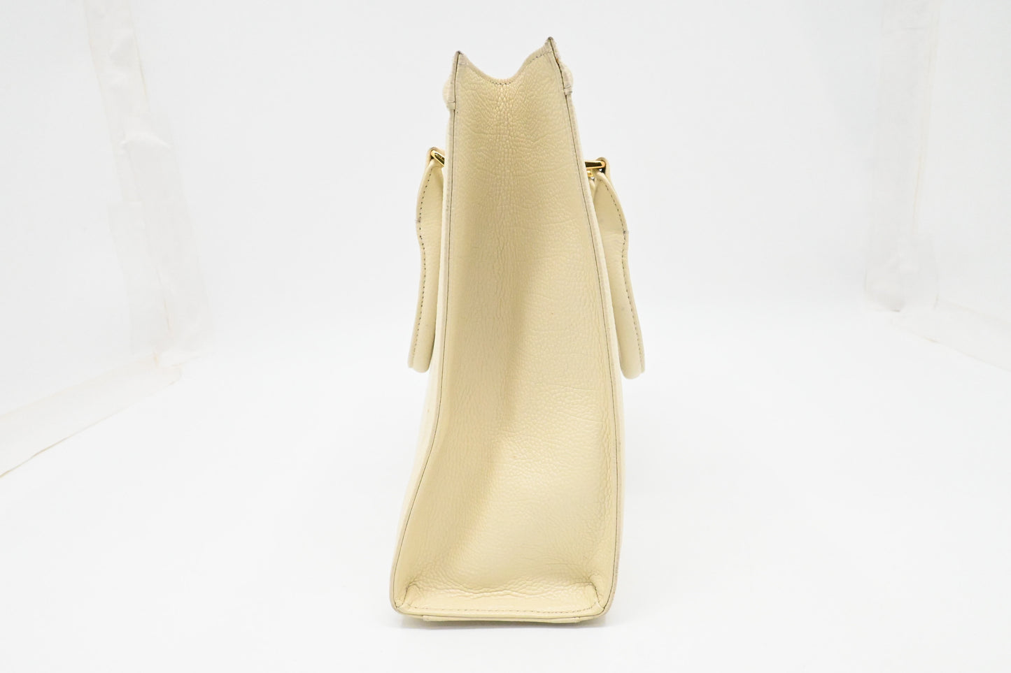 YSL Saint Laurent Handbag in White Leather
