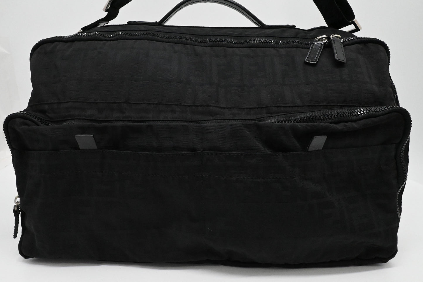 Fendi Travel Bag in Black Canvas