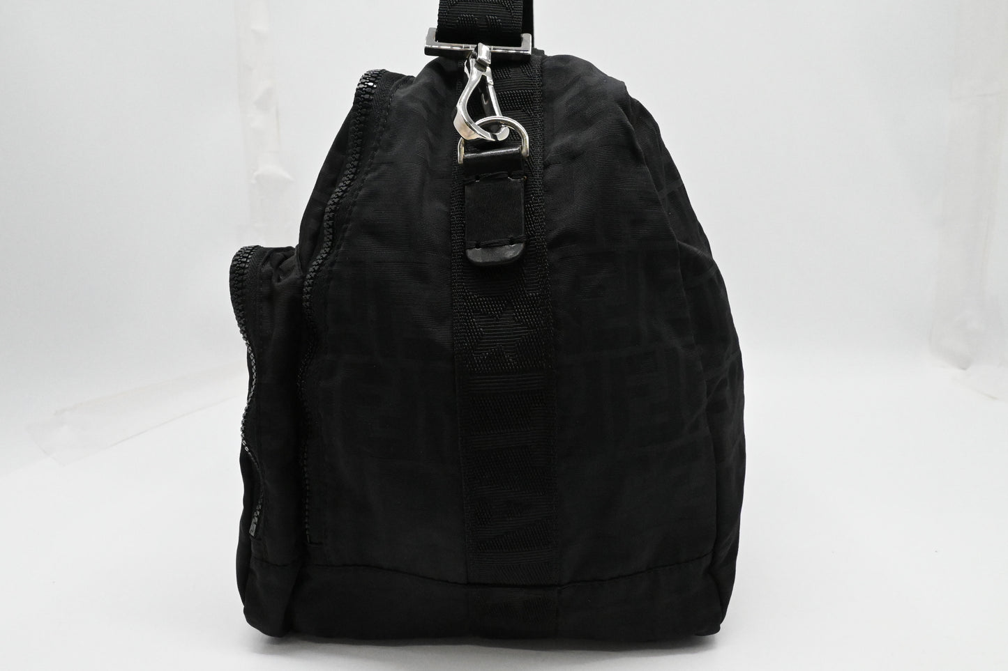 Fendi Travel Bag in Black Canvas