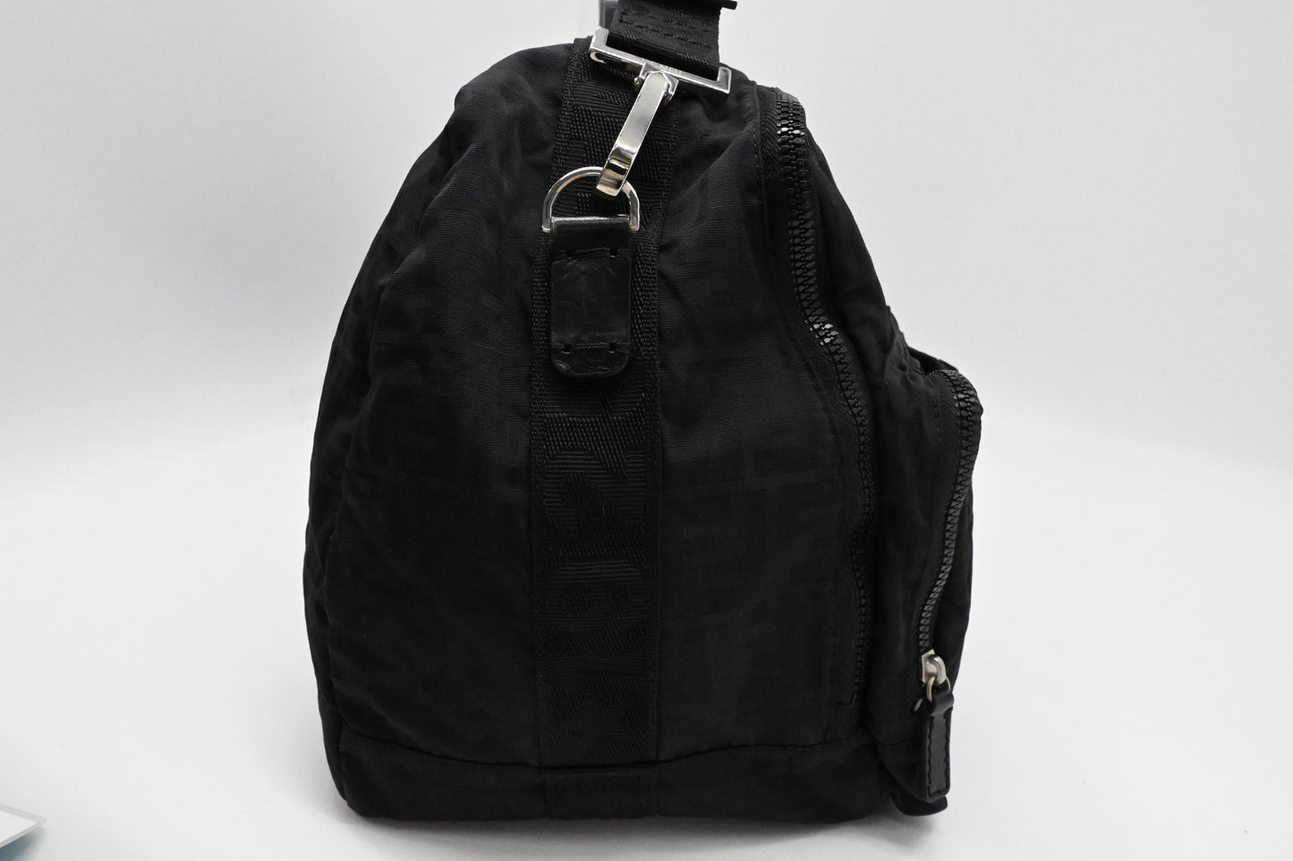 Fendi Travel Bag in Black Canvas