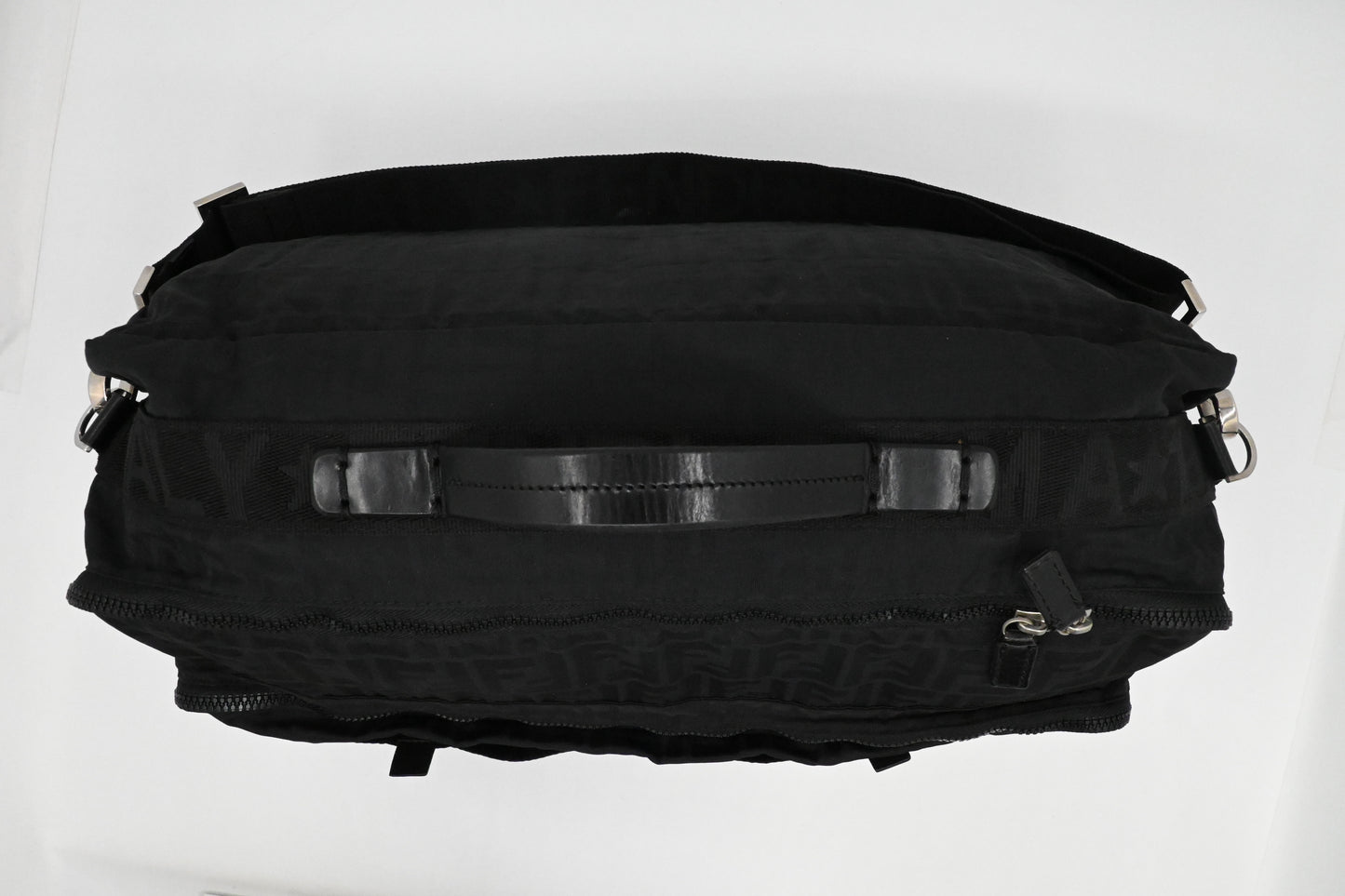 Fendi Travel Bag in Black Canvas