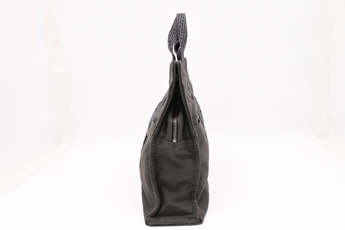 Hermes Fourre-Tout Tote in Grey Canvas
