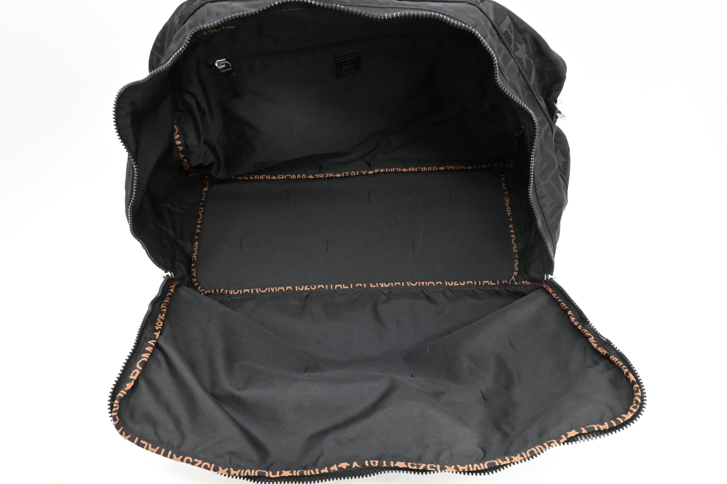 Fendi Travel Bag in Black Canvas