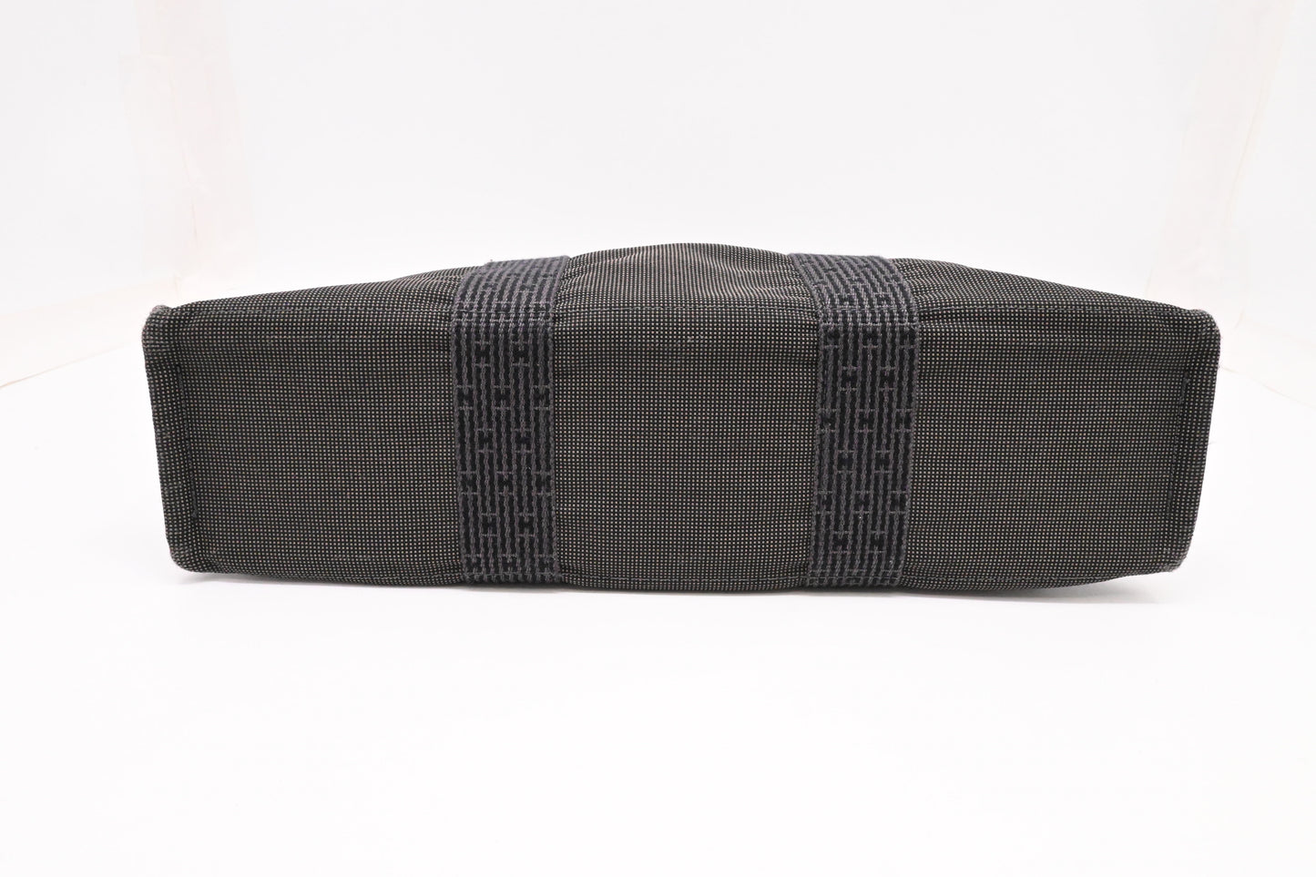 Hermes Fourre-Tout Tote in Grey Canvas
