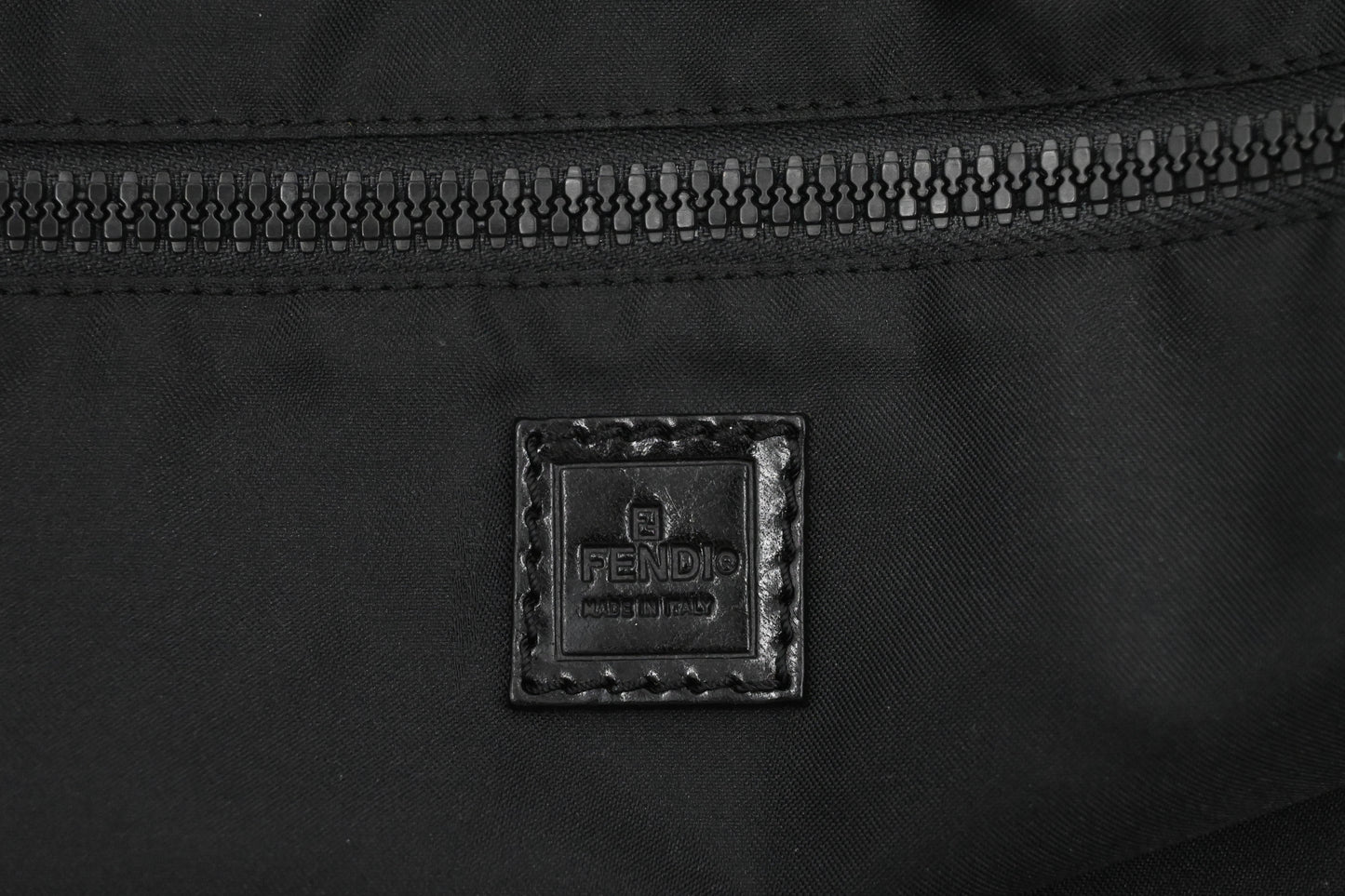 Fendi Travel Bag in Black Canvas