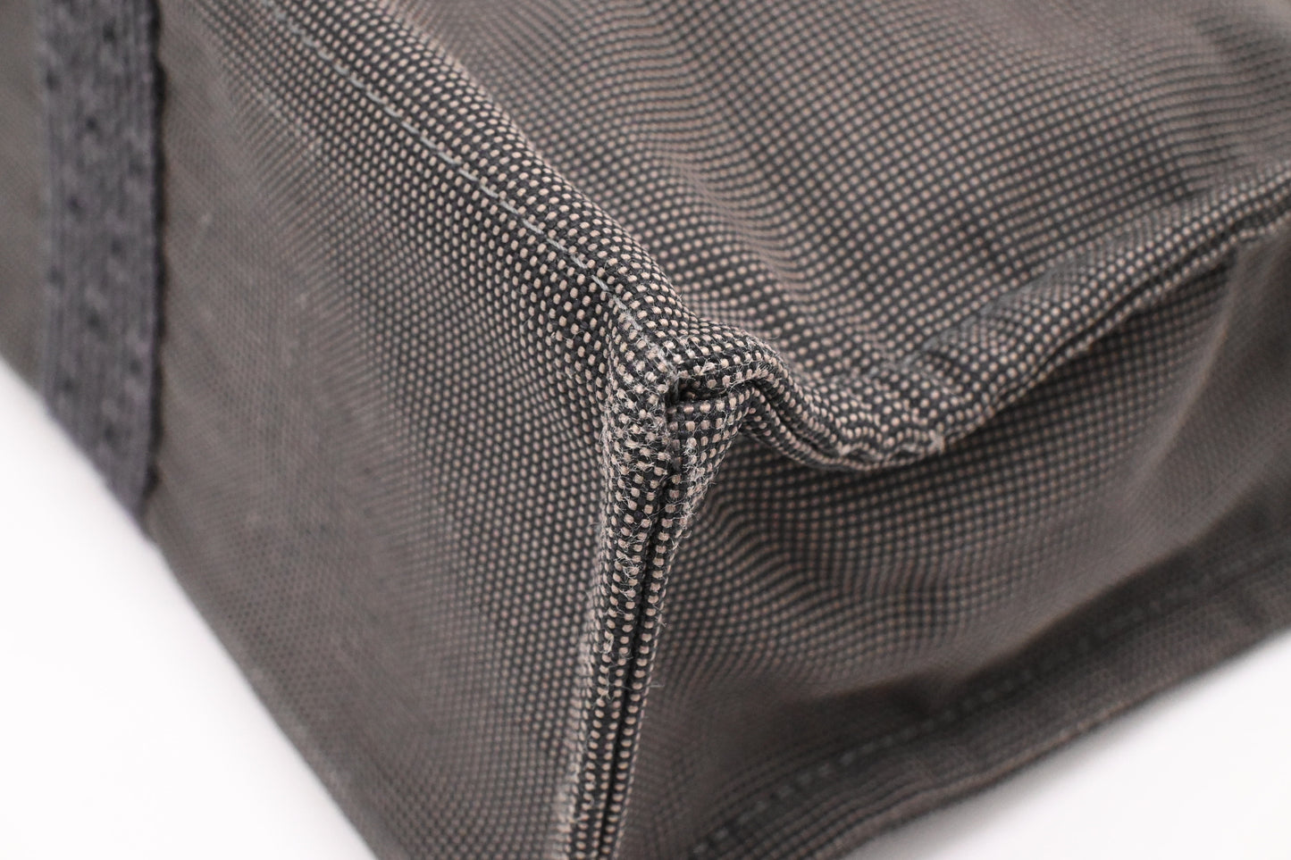 Hermes Fourre-Tout Tote in Grey Canvas