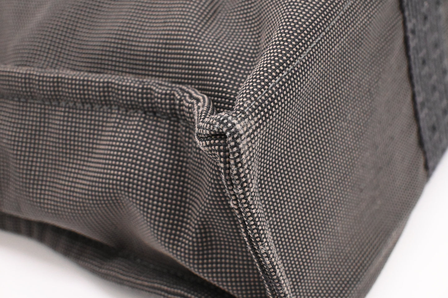 Hermes Fourre-Tout Tote in Grey Canvas