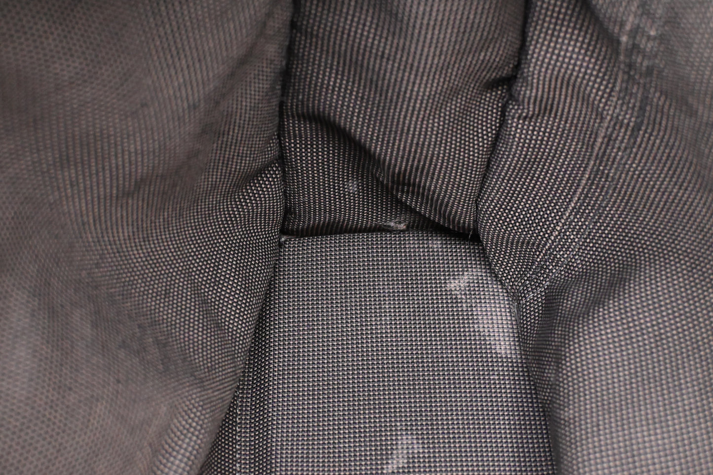 Hermes Fourre-Tout Tote in Grey Canvas