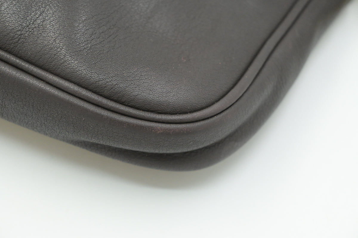 Loewe Crossbody in Brown Leather and Beige Suede
