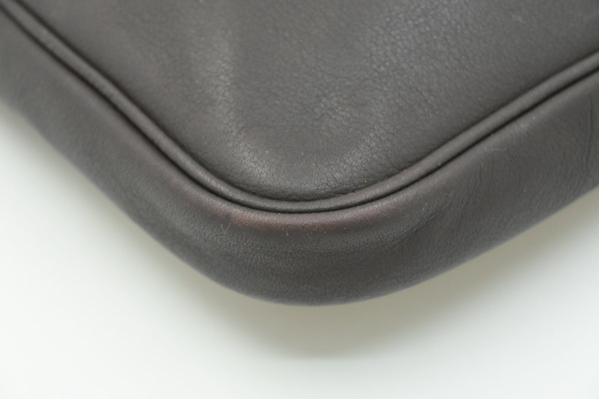 Loewe Crossbody in Brown Leather and Beige Suede