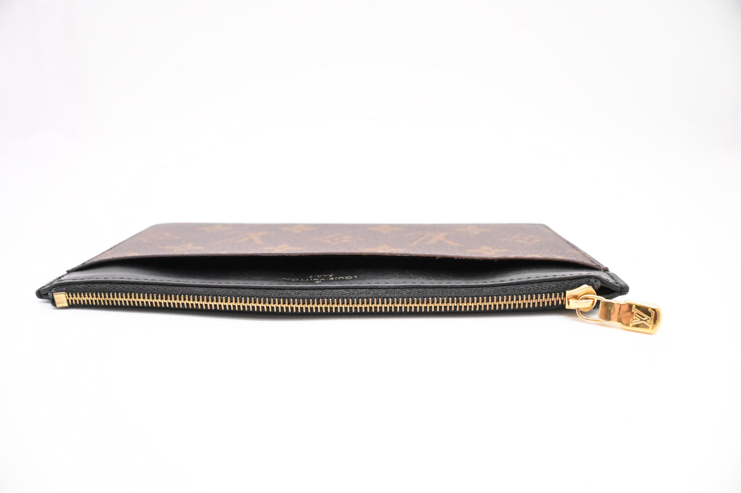 Louis Vuitton Insert in Monogram Canvas and Black Leather