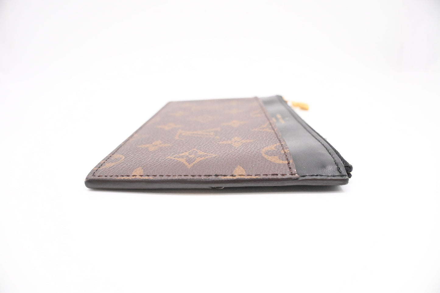 Louis Vuitton Insert in Monogram Canvas and Black Leather