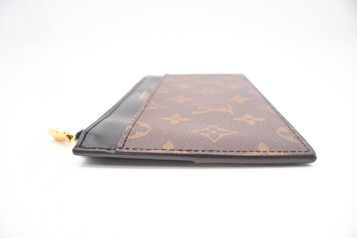 Louis Vuitton Insert in Monogram Canvas and Black Leather