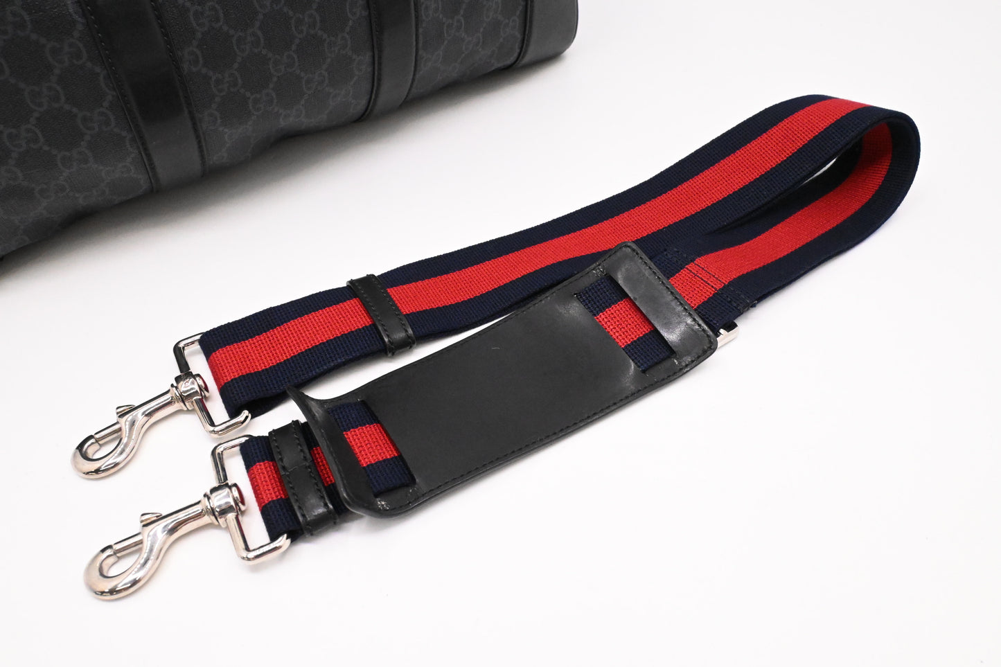 Gucci Travel Bag in Black GG Supreme Canvas
