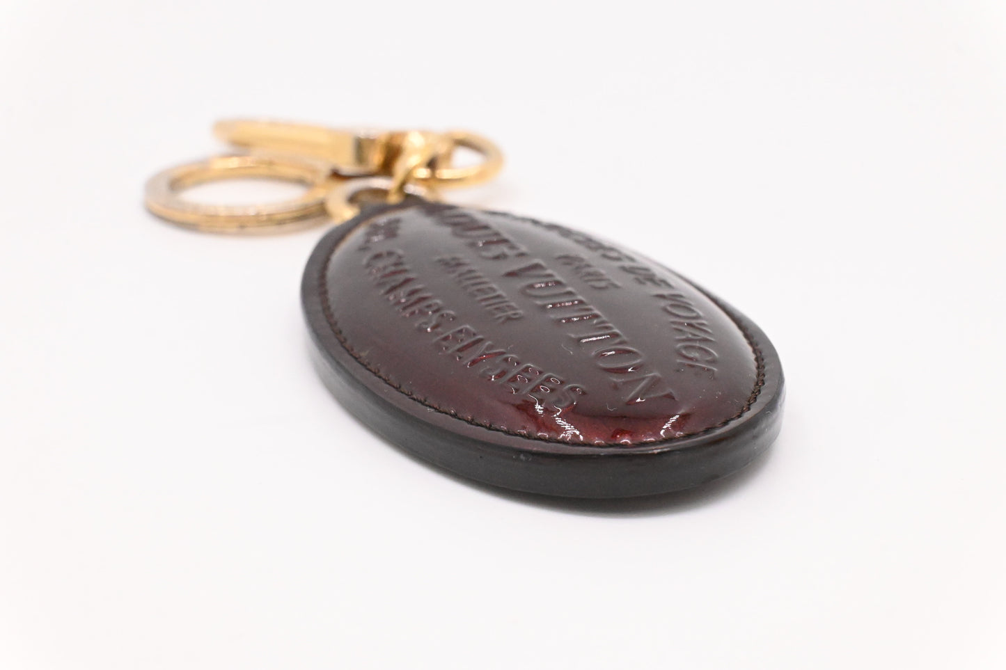 Louis Vuitton "Articles de Voyage" Charm in Vernis Leather